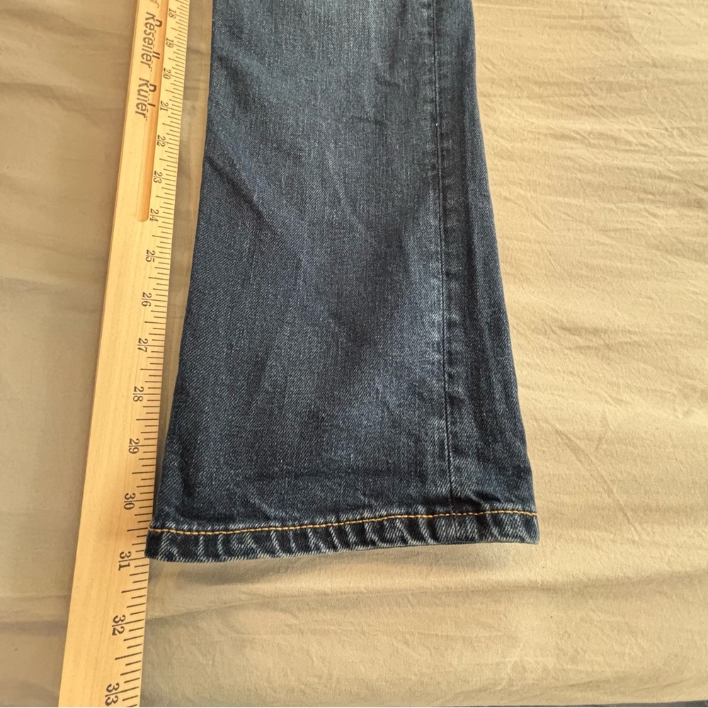 Nudie Jeans Grim Tim New Ink Men’s 32x31 Blue Button Fly - Picture 6 of 13